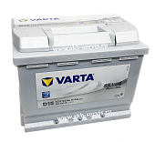 Аккумулятор VARTA Silver Dynamic (Варта) 63Ач о/п D15 (563 400 061) 610А                               