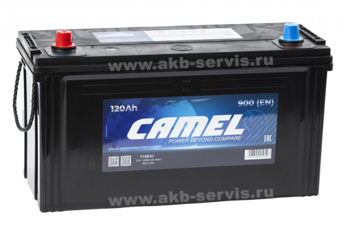 Аккумулятор 120Ач CAMEL п/п 900А