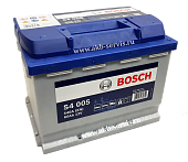 Аккумулятор BOSCH (Бош) 60Ач о/п S4 005 (560 408 054) 540А                                  