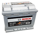 Аккумулятор BOSCH (Бош) 63Ач о/п S5 005 (563 400 061) 610А                                  